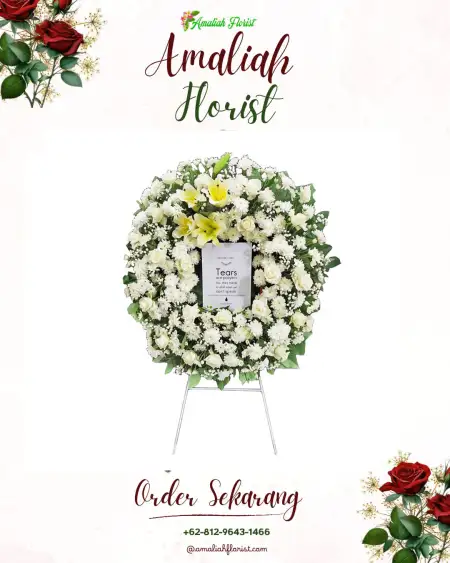 Krans Bunga Duka Linggasana