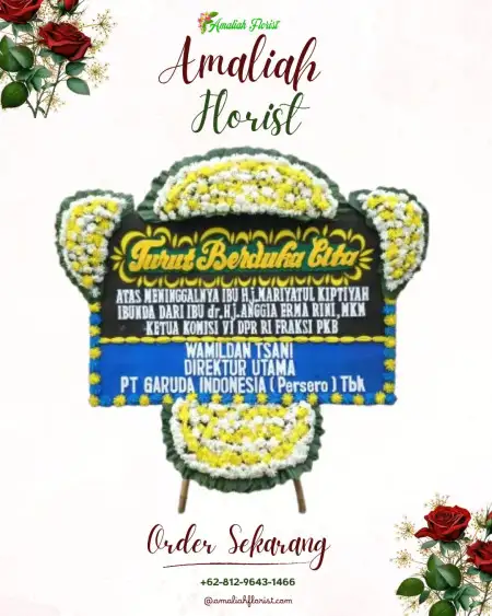 Papan Bunga Duka Linggasana